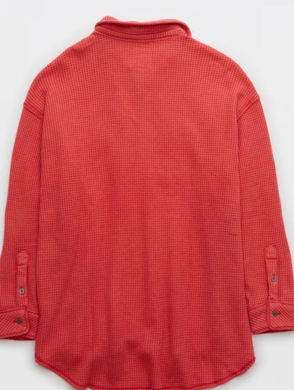 Aerie LumberJane Thermal Oversized Shirt Size Medium - Picture 3 of 10